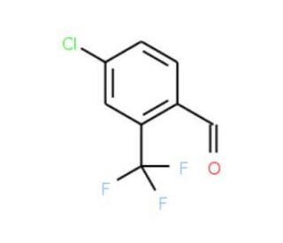 4-Chloro-2-(trifluoromethyl)benzaldehyde (CAS 320-43-4) - chemical structure image