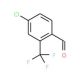 4-Chloro-2-(trifluoromethyl)benzaldehyde (CAS 320-43-4) - chemical structure image
