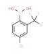 4-Chloro-2-(trifluoromethyl)benzeneboronic acid (CAS 313545-41-4) - chemical structure image