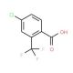 4-Chloro-2-(trifluoromethyl)benzoic acid (CAS 142994-09-0) - chemical structure image