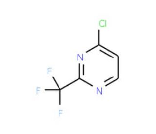 4-Chloro-2-(trifluoromethyl)pyrimidine (CAS 1514-96-1) - chemical structure image