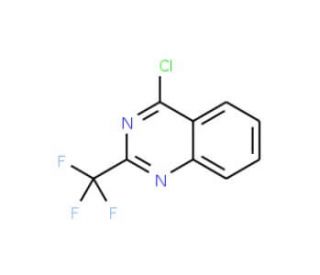 4-Chloro-2-(trifluoromethyl)quinazoline (CAS 52353-35-2) - chemical structure image
