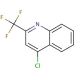 4-Chloro-2-(trifluoromethyl)quinoline (CAS 1701-24-2) - chemical structure image