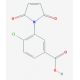 4-Chloro-3-(2,5-dioxo-2,5-dihydro-1H-pyrrol-1-yl)-benzoic acid - chemical structure image