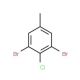 4-Chloro-3,5-dibromotoluene - chemical structure image