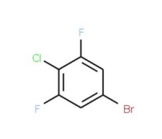 4-Chloro-3,5-difluorobromobenzene (CAS 176673-72-6) - chemical structure image