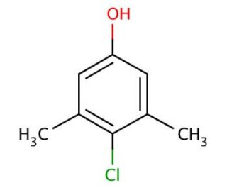 4-Chloro-3,5-dimethylphenol (CAS 88-04-0) - chemical structure image