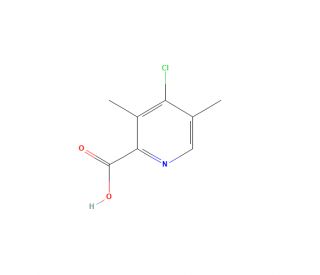 4-Chloro-3,5-dimethylpicolinic Acid (CAS 447461-22-5) - chemical structure image
