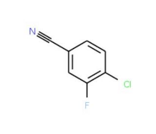 4-Chloro-3-fluorobenzonitrile (CAS 110888-15-8) - chemical structure image