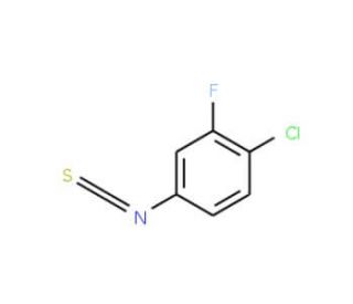 4-Chloro-3-fluorophenylisothiocyanate (CAS 597545-17-0) - chemical structure image