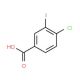 4-Chloro-3-iodobenzoic acid (CAS 42860-04-8) - chemical structure image
