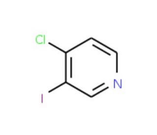 4-Chloro-3-iodopyridine (CAS 89167-34-0) - chemical structure image