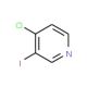 4-Chloro-3-iodopyridine (CAS 89167-34-0) - chemical structure image