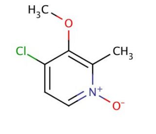 4-Chloro-3-methoxy-2-methylpyridine N-oxide (CAS 122307-41-9) - chemical structure image
