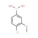 4-Chloro-3-methoxyphenylboronic acid (CAS 89694-47-3) - chemical structure image
