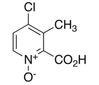 4-Chloro-3-methyl-2-picolinic Acid 1-Oxide (CAS 1329833-80-8) - chemical structure image