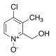 4-Chloro-3-methyl-2-pyridinemethanol 1-Oxide (CAS 1329793-61-4) - chemical structure image