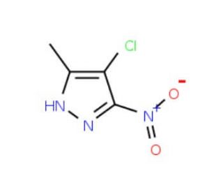 4-Chloro-3-methyl-5-nitro-1H-pyrazole - chemical structure image