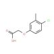 (4-Chloro-3-methyl-phenoxy)-acetic acid (CAS 588-20-5) - chemical structure image