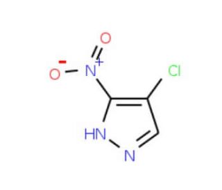 4-Chloro-3-nitro-1H-pyrazole (CAS 400752-98-9) - chemical structure image