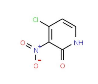 4-Chloro-3-nitro-2-pyridone (CAS 165547-79-5) - chemical structure image