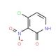 4-Chloro-3-nitro-2-pyridone (CAS 165547-79-5) - chemical structure image