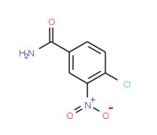 4-Chloro-3-nitrobenzamide (CAS 16588-06-0) - chemical structure image