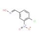 4-Chloro-3-nitrobenzenecarbaldehyde oxime (CAS 66399-01-7) - chemical structure image