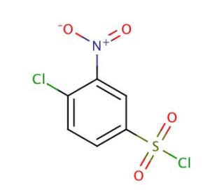 4-Chloro-3-nitrobenzenesulfonyl chloride (CAS 97-08-5) - chemical structure image