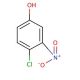 4-Chloro-3-nitrophenol 的分子结构, CAS编号: 610-78-6 4-Chloro-3-nitrophenol (CAS 610-78-6) - chemical structure image