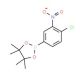 4-Chloro-3-nitrophenylboronic acid, pinacol ester (CAS 913836-26-7) - chemical structure image