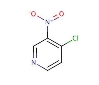 4-Chloro-3-nitropyridine (CAS 13091-23-1) - chemical structure image