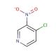 4-Chloro-3-nitropyridine (CAS 13091-23-1) - chemical structure image
