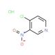 4-Chloro-3-nitropyridine hydrochloride (CAS 54079-68-4) - chemical structure image