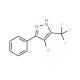 4-Chloro-3-(trifluoromethyl)-5-(phenyl)pyrazole - chemical structure image