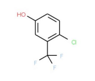4-Chloro-3-(trifluoromethyl)phenol (CAS 6294-93-5) - chemical structure image