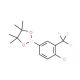 4-Chloro-3-(trifluoromethyl)phenylboronic acid pinacol ester (CAS 445303-09-3) - chemical structure image