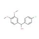 4-Chloro-3′,4′-dimethoxybenzhydrol - chemical structure image