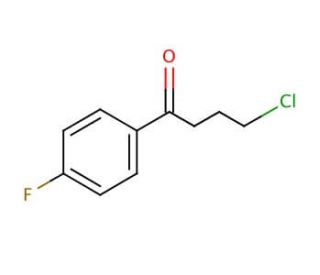 4-Chloro-4&prime;-fluorobutyrophenone (CAS 3874-54-2) - chemical structure image