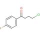 4-Chloro-4′-fluorobutyrophenone (CAS 3874-54-2) - chemical structure image