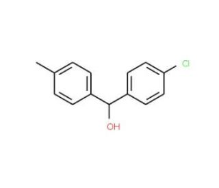 4-Chloro-4&prime;-methylbenzhydrol - chemical structure image