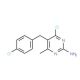4-Chloro-5-(4-chloro-benzyl)-6-methyl-pyrimidin-2-ylamine - chemical structure image