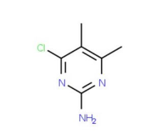 4-Chloro-5,6-dimethyl-pyrimidin-2-ylamine - chemical structure image
