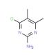 4-Chloro-5,6-dimethyl-pyrimidin-2-ylamine - chemical structure image