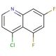 4-Chloro-5,7-difluoroquinoline (CAS 874831-46-6) - chemical structure image