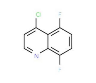 4-Chloro-5,8-difluoroquinoline (CAS 874781-04-1) - chemical structure image