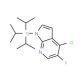 4-Chloro-5-iodo-1-(triisopropylsilyl)-1H-pyrrolo[2,3-b]pyridine (CAS 1015609-83-2) - chemical structure image