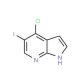 4-Chloro-5-iodo-1H-pyrrolo[2,3-b]pyridine (CAS 1015610-31-7) - chemical structure image