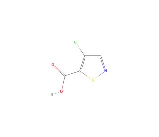 4-Chloro-5-Isothiazolecarboxylic Acid (CAS 88982-87-0) - chemical structure image