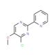 4-Chloro-5-methoxy-2-(2-pyridinyl)pyrimidine - chemical structure image